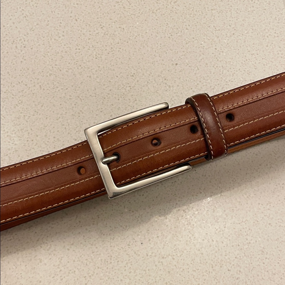 Cole Haan Tan Leather Belt